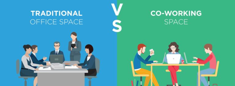CoWorking-vs-Traditional